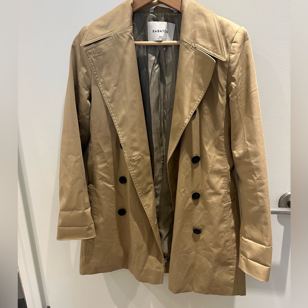 Aritzia Babaton Mid-Length Trench Coat